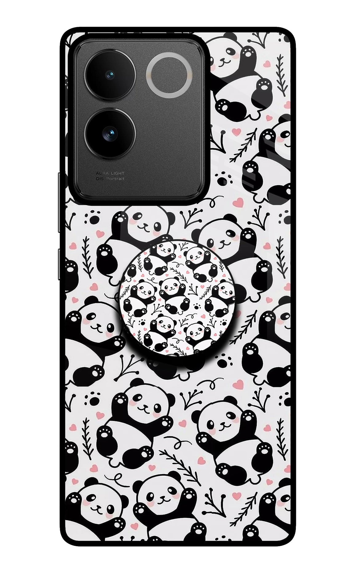 Cute Panda IQOO Z7 Pro 5G Pop Case