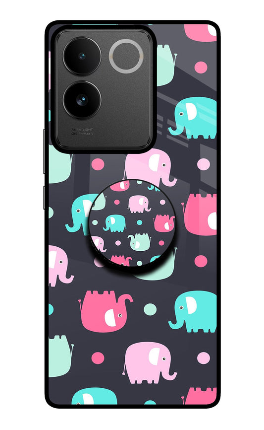 Baby Elephants IQOO Z7 Pro 5G Glass Case