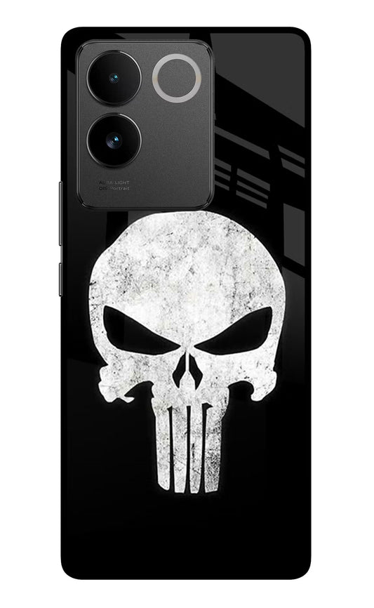 Punisher Skull Vivo T2 Pro 5G Glass Case