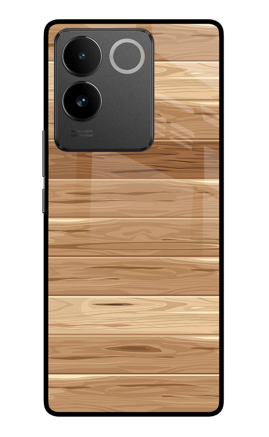 Wooden Vector Vivo T2 Pro 5G Glass Case