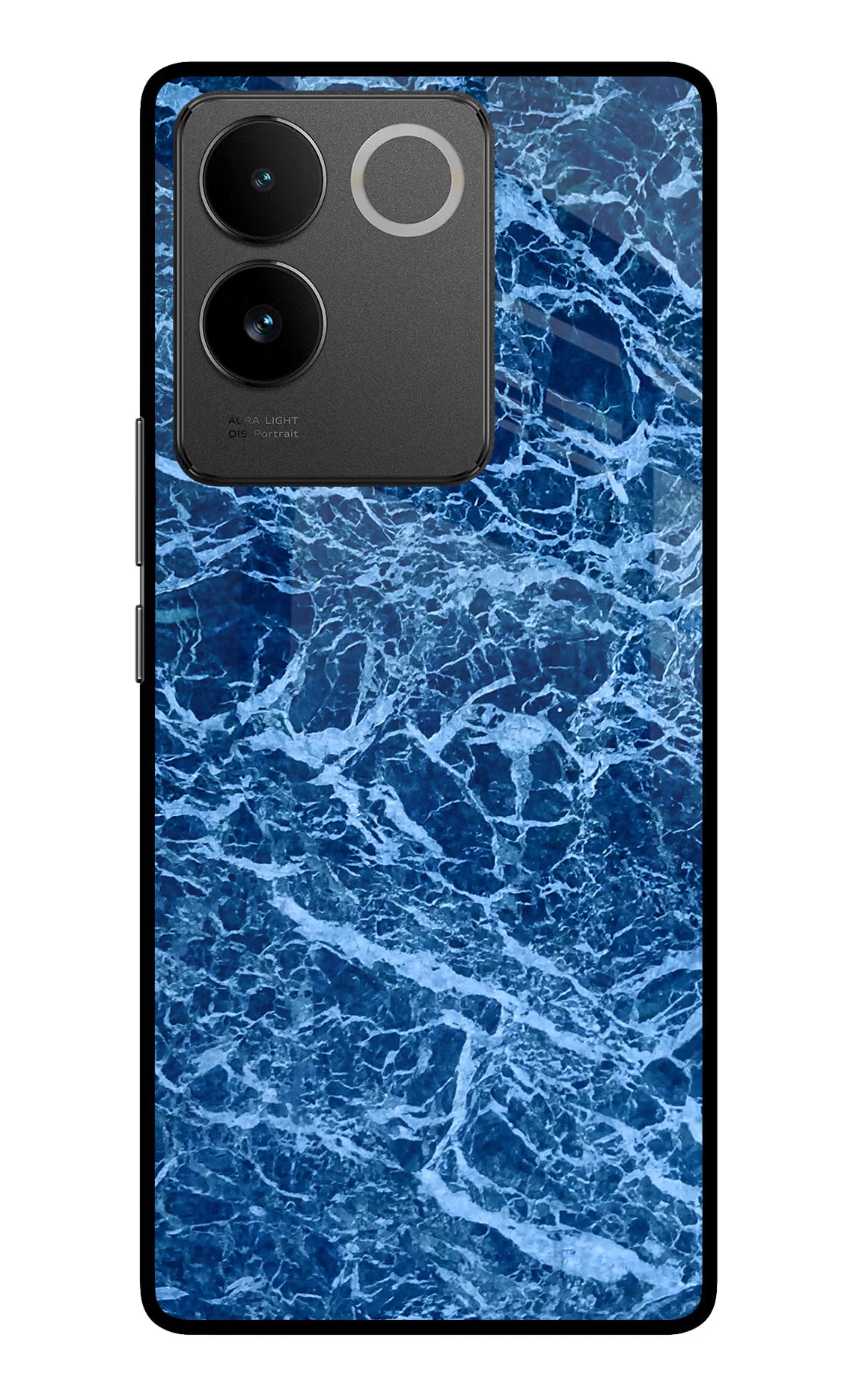 Blue Marble Vivo T2 Pro 5G Glass Case