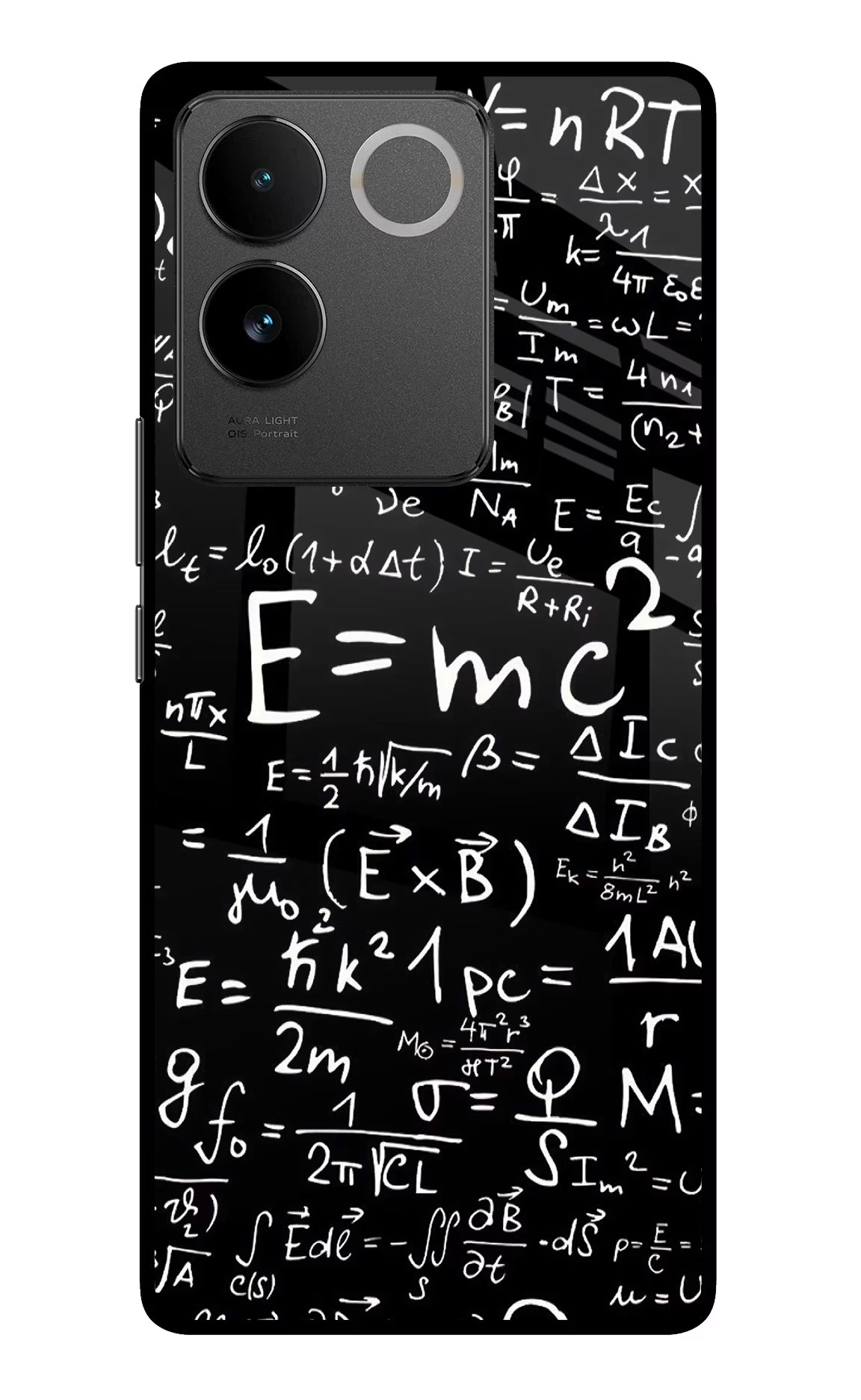 Physics Formula Vivo T2 Pro 5G Glass Case