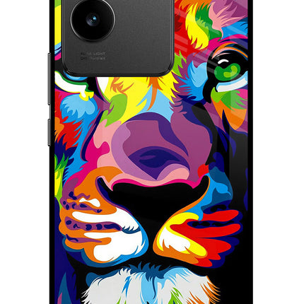 Lion Vivo T2 Pro 5G Glass Case Back Cover by Casekaro