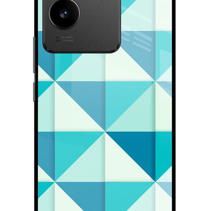 Abstract Vivo T2 Pro 5G Glass Case Back Cover by Casekaro
