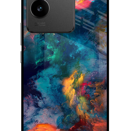 Artwork Paint Vivo T2 Pro 5G Glass Case Back Cover by Casekaro