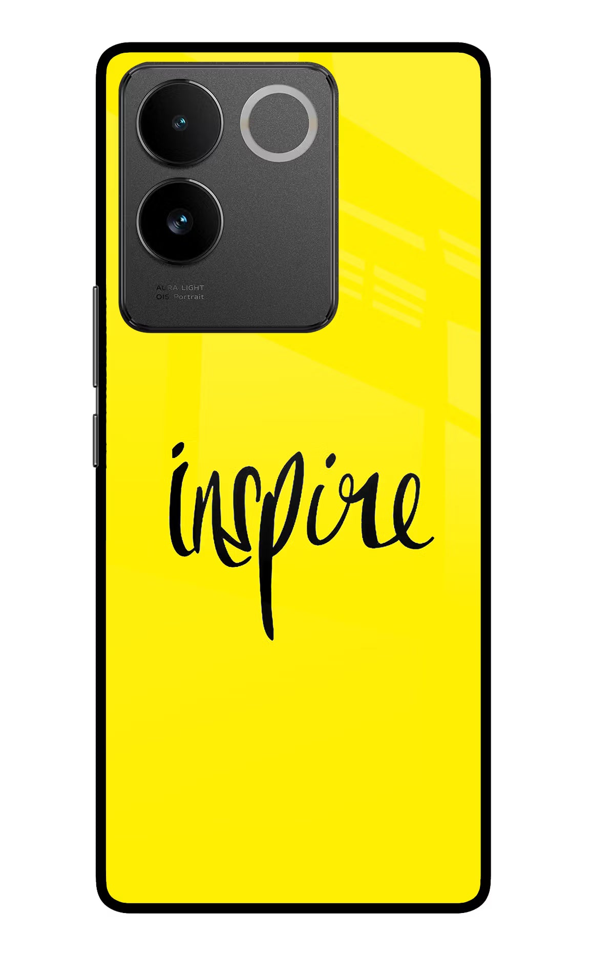 Inspire Vivo T2 Pro 5G Glass Case Back Cover by Casekaro