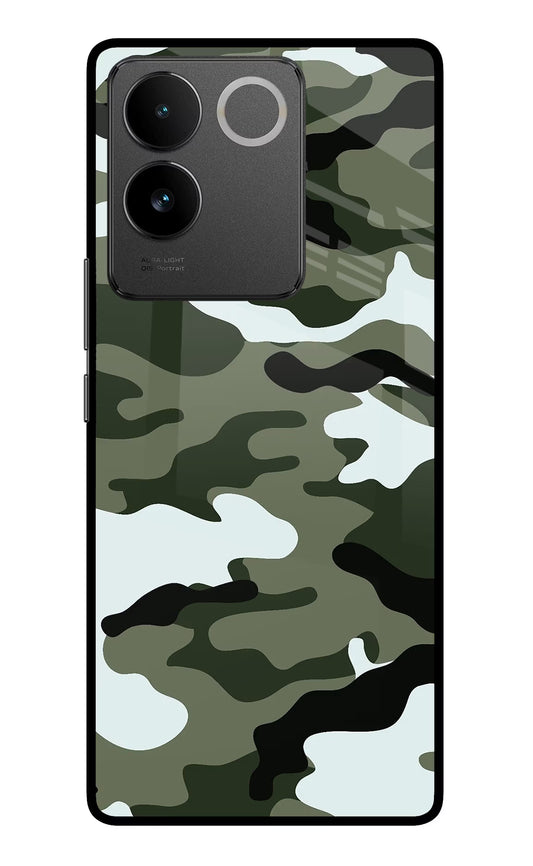 Camouflage Vivo T2 Pro 5G Glass Case