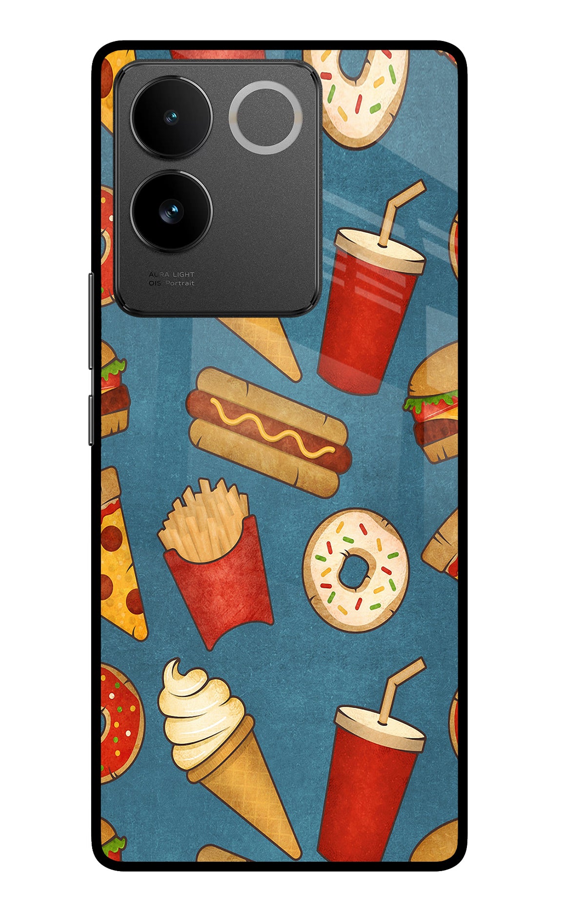 Foodie Vivo T2 Pro 5G Back Cover