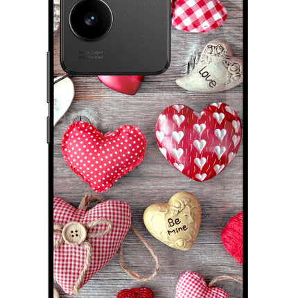 Love Wallpaper Vivo T2 Pro 5G Glass Case
