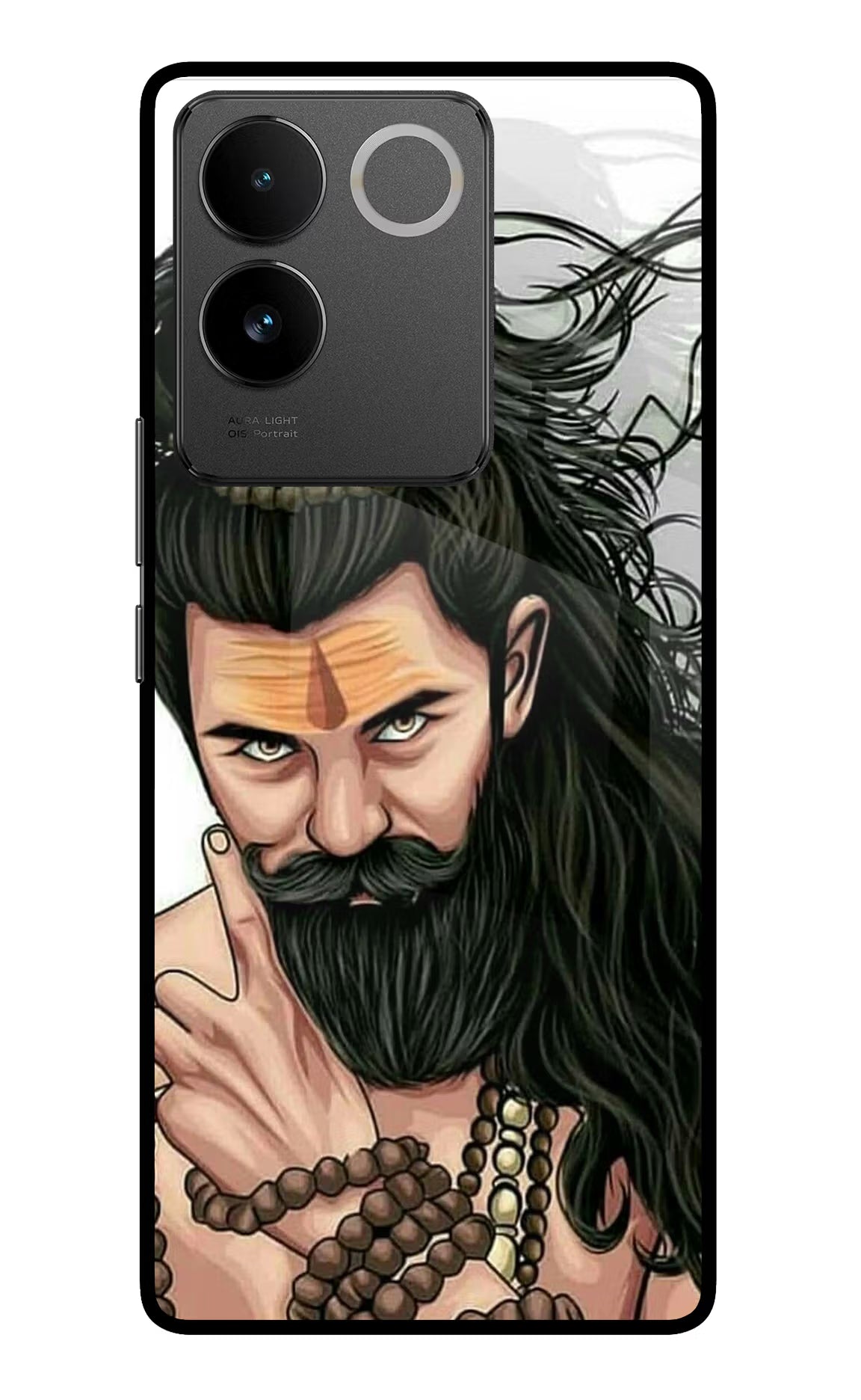 Mahadev Vivo T2 Pro 5G Glass Case Back Cover by Casekaro