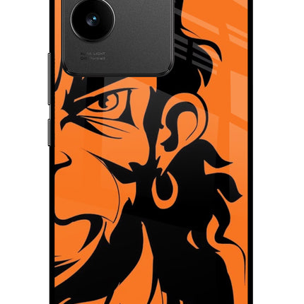 Hanuman Vivo T2 Pro 5G Glass Case Back Cover by Casekaro