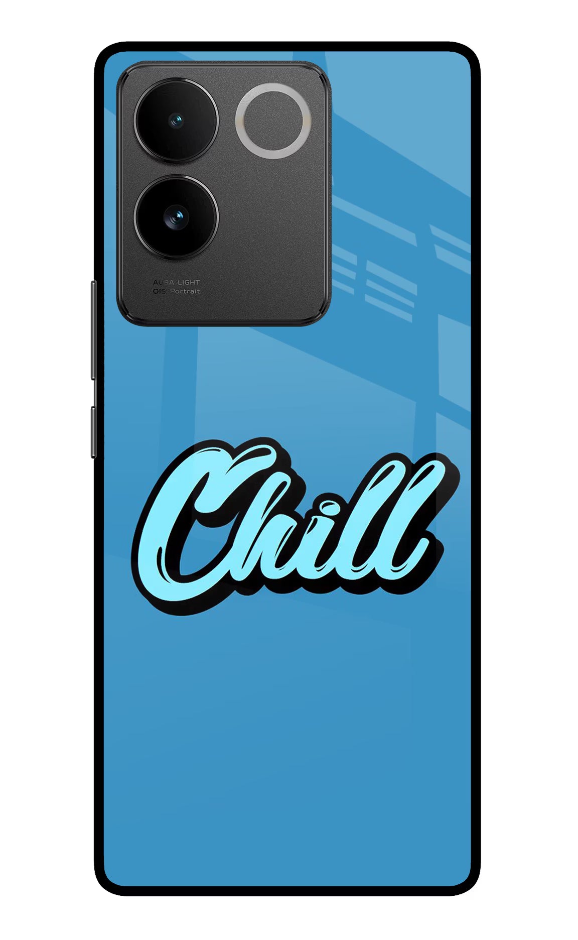 Chill Vivo T2 Pro 5G Glass Case Back Cover by Casekaro