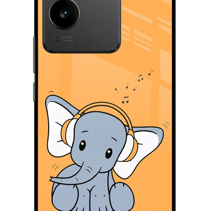 High On Music Vivo T2 Pro 5G Glass Case Back Cover by Casekaro