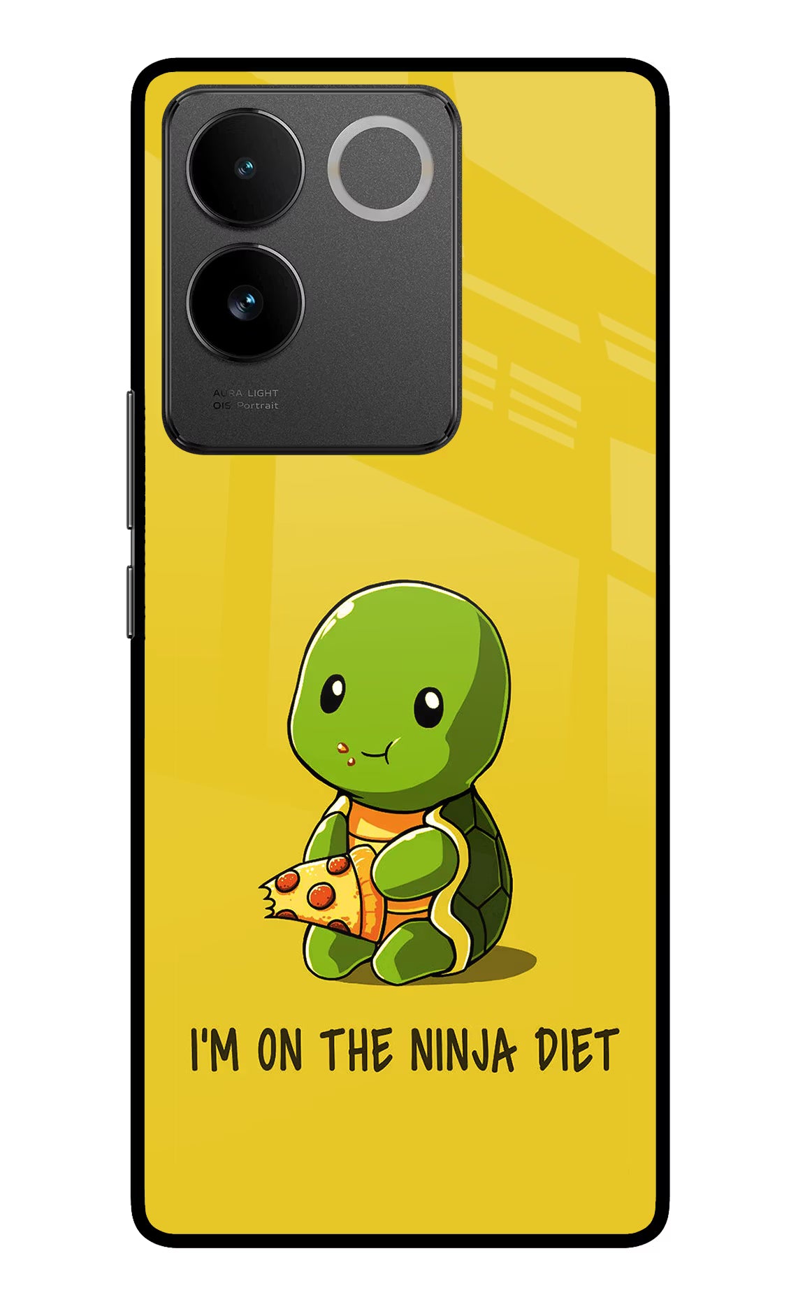 I'm on Ninja Diet Vivo T2 Pro 5G Glass Case Back Cover by Casekaro