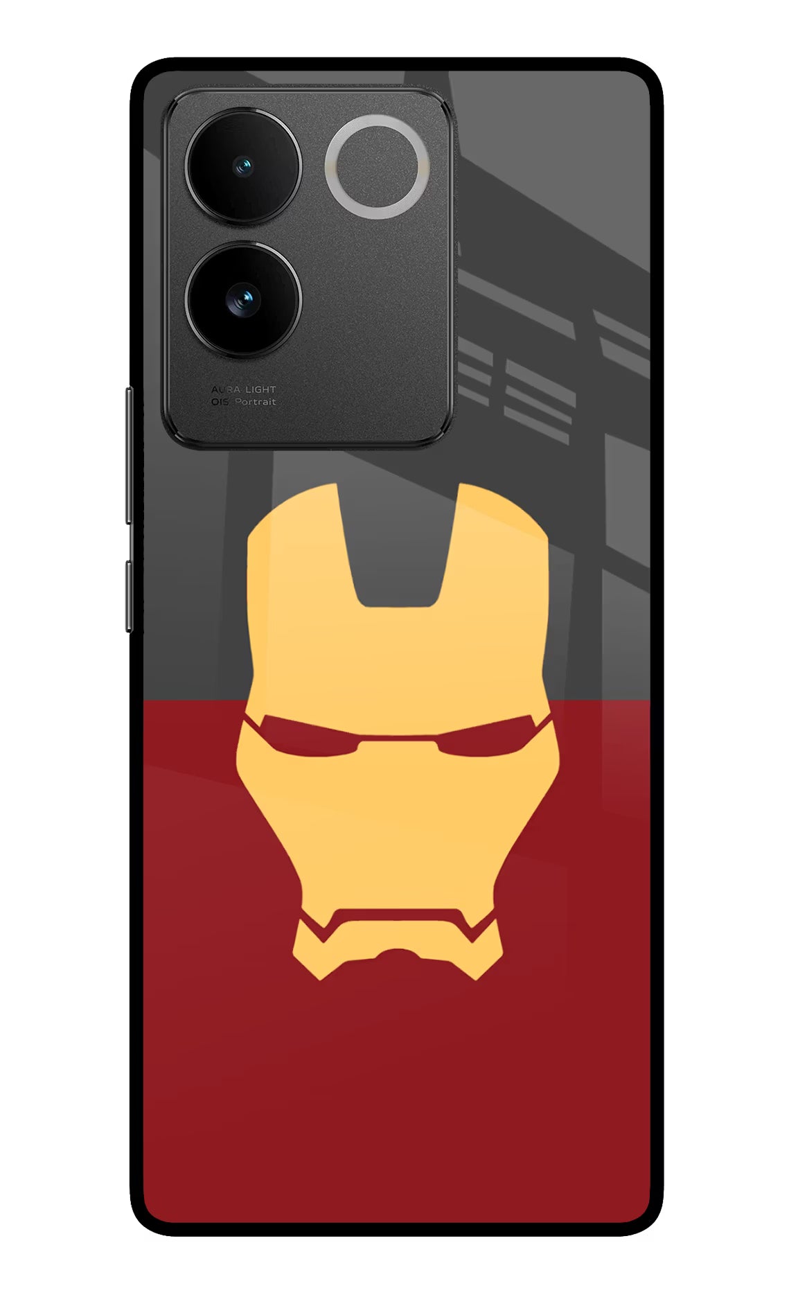 Ironman Vivo T2 Pro 5G Glass Case Back Cover by Casekaro