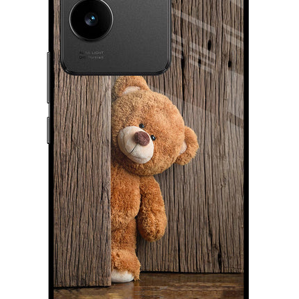 Teddy Wooden Vivo T2 Pro 5G Glass Case