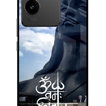 Om Namah Shivay Vivo T2 Pro 5G Glass Case Back Cover by Casekaro