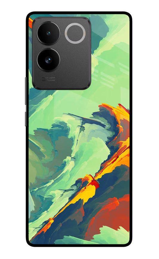 Paint Art Vivo T2 Pro 5G Glass Case