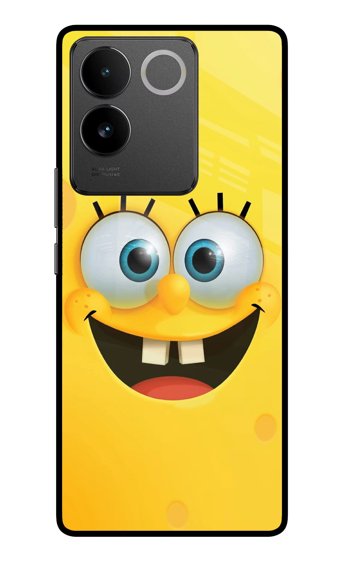 Sponge 1 Vivo T2 Pro 5G Glass Case Back Cover by Casekaro
