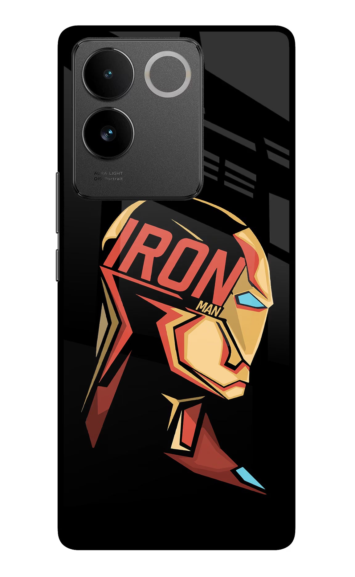 IronMan Vivo T2 Pro 5G Glass Case Back Cover by Casekaro