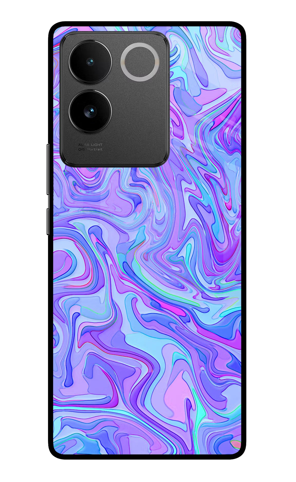 Glitter Vivo T2 Pro 5G Glass Case
