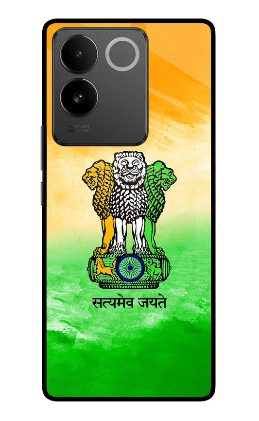 Satyamev Jayate Flag Vivo T2 Pro 5G Glass Case