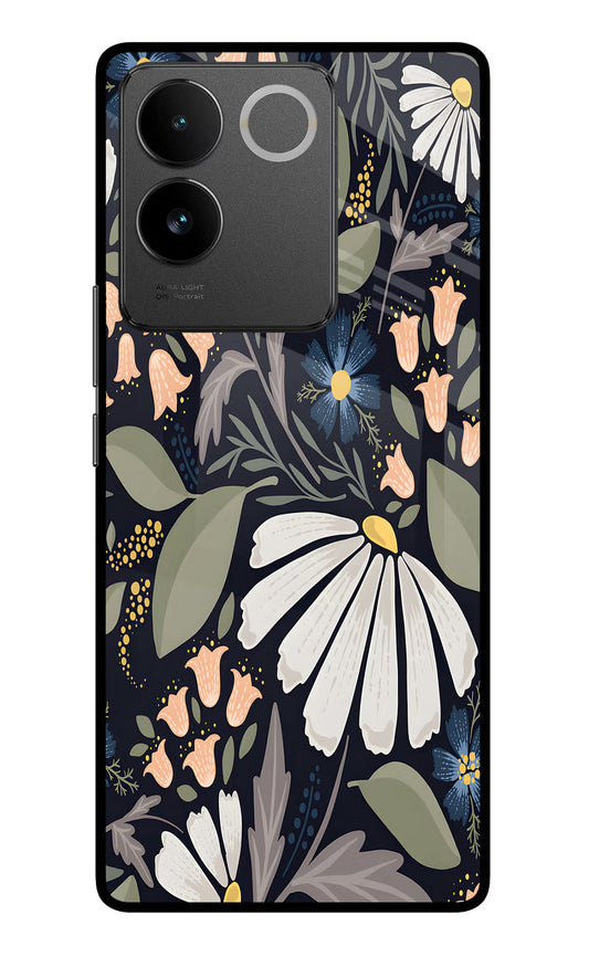 Flowers Art Vivo T2 Pro 5G Glass Case