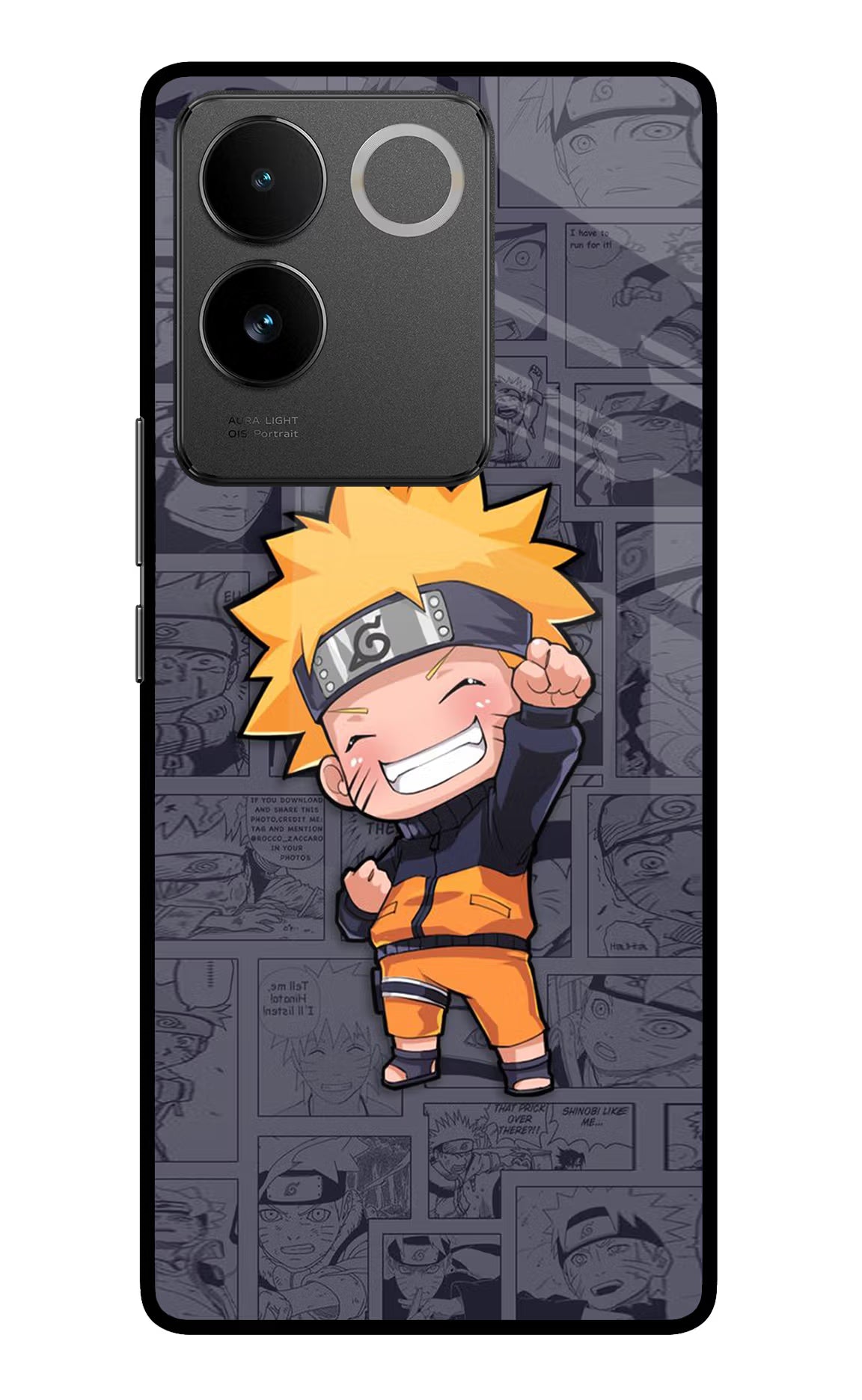 Chota Naruto Vivo T2 Pro 5G Glass Case