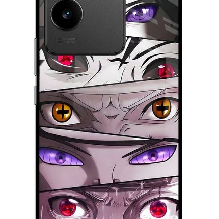 Naruto Anime Vivo T2 Pro 5G Glass Case Back Cover by Casekaro