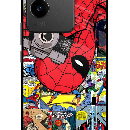 Spider Man Vivo T2 Pro 5G Glass Case