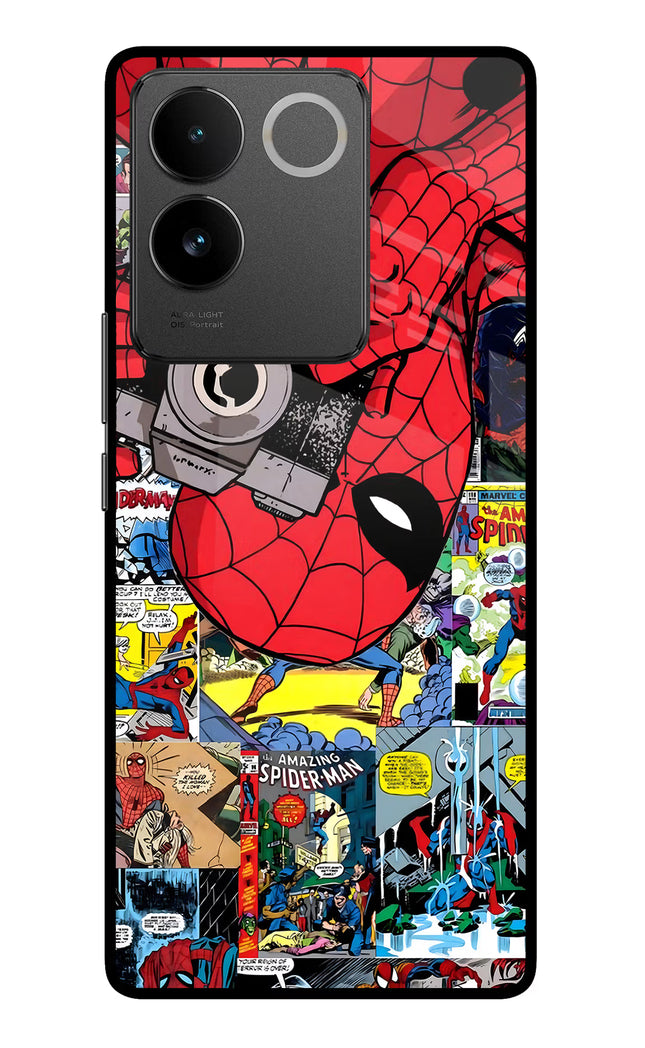 Spider Man Vivo T2 Pro 5G Glass Case