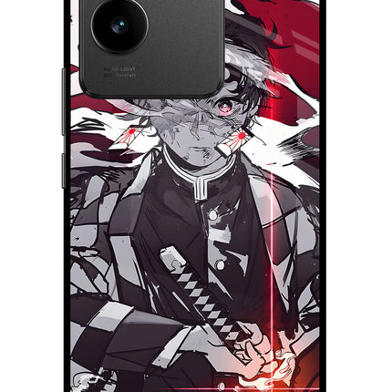 Demon Slayer Vivo T2 Pro 5G Glass Case