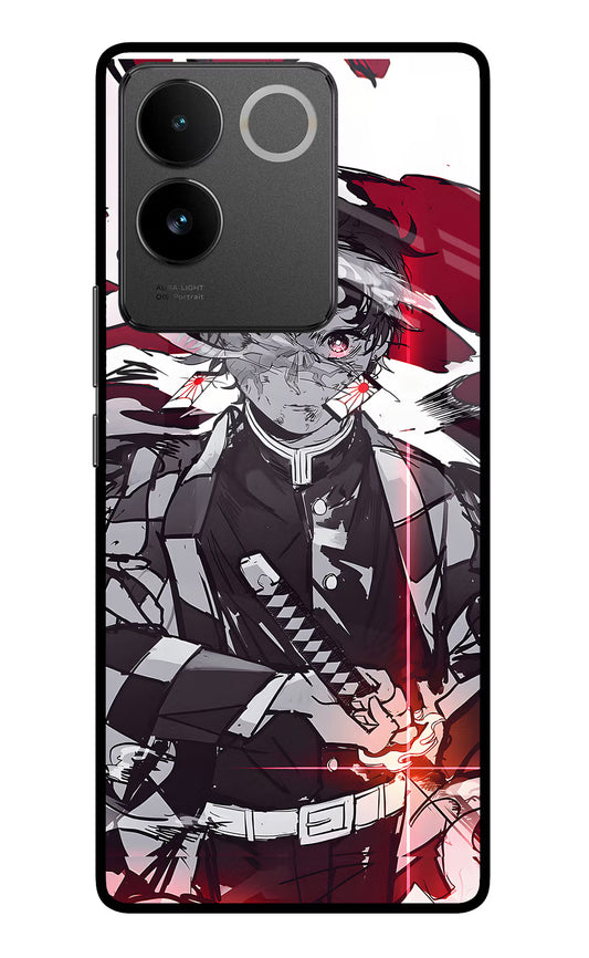 Demon Slayer Vivo T2 Pro 5G Glass Case