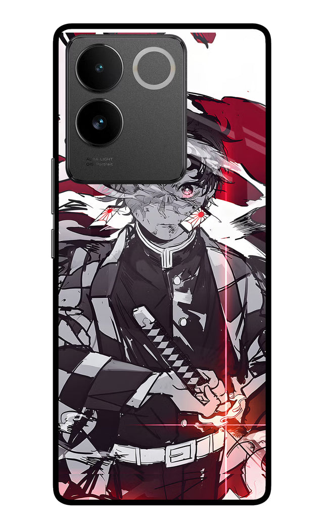 Demon Slayer Vivo T2 Pro 5G Glass Case