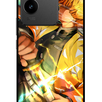 Demon Slayer Vivo T2 Pro 5G Glass Case