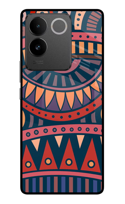 African Culture Design Vivo T2 Pro 5G Glass Case
