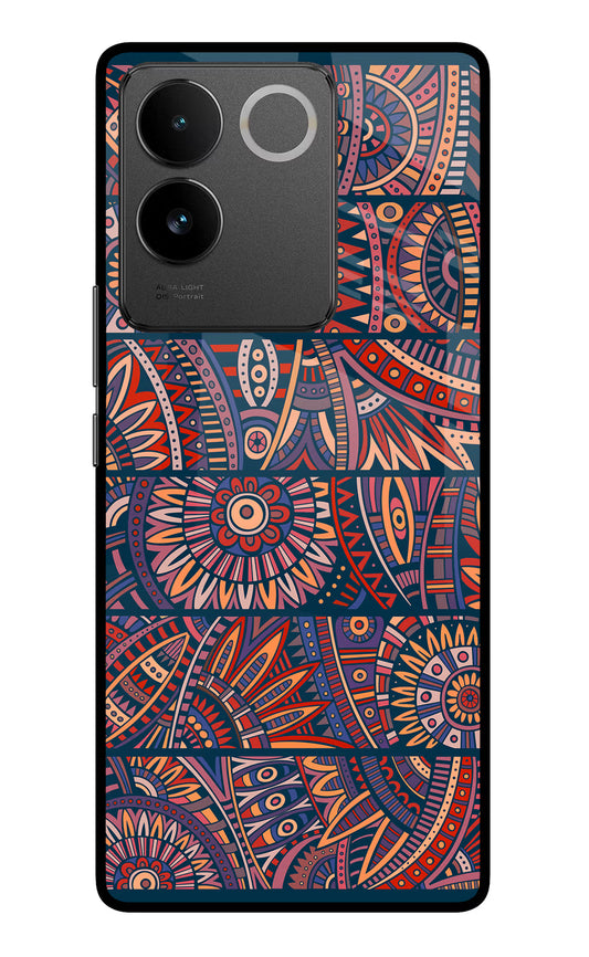 African Culture Design Vivo T2 Pro 5G Glass Case