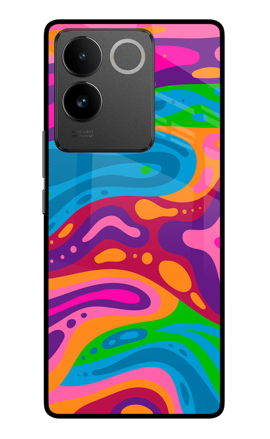 Trippy Pattern Vivo T2 Pro 5G Glass Case