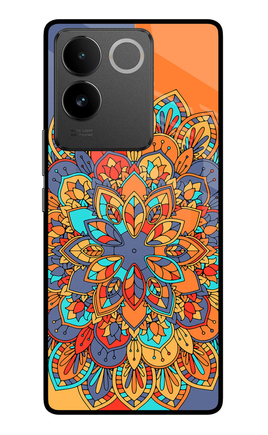 Color Mandala Vivo T2 Pro 5G Glass Case