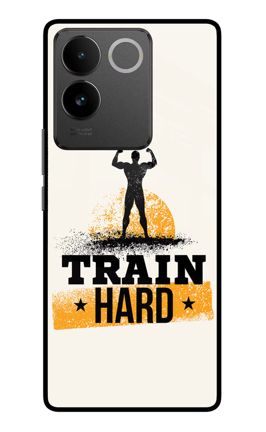 Train Hard Vivo T2 Pro 5G Glass Case