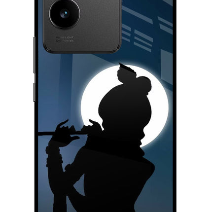 Shri Krishna Silhouette Vivo T2 Pro 5G Glass Case