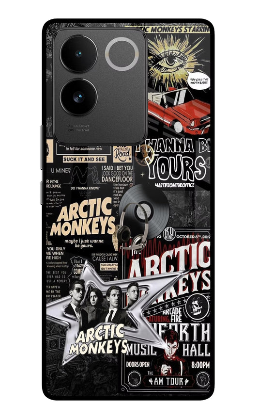 Arctic Monkeys Vivo T2 Pro 5G Glass Case