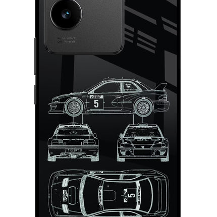 WRC'99 Vivo T2 Pro 5G Glass Case