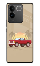 Desert Classic Drive Vivo T2 Pro 5G Glass Case