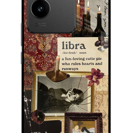 Libra Zodiac Vivo T2 Pro 5G Glass Case