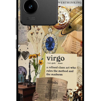 Virgo Zodiac Vivo T2 Pro 5G Glass Case