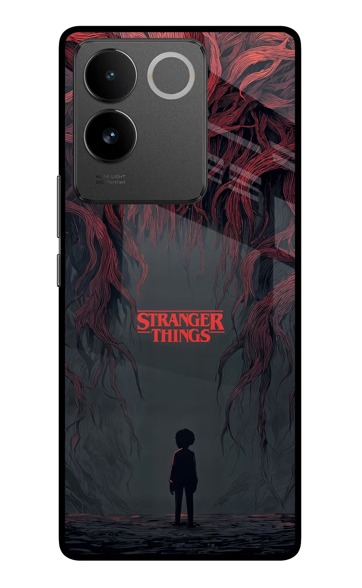 Ordinary Things Dark Side Vivo T2 Pro 5G Glass Case Back Cover by Casekaro