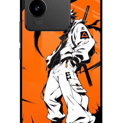 Street Samurai  Vivo T2 Pro 5G Glass Case