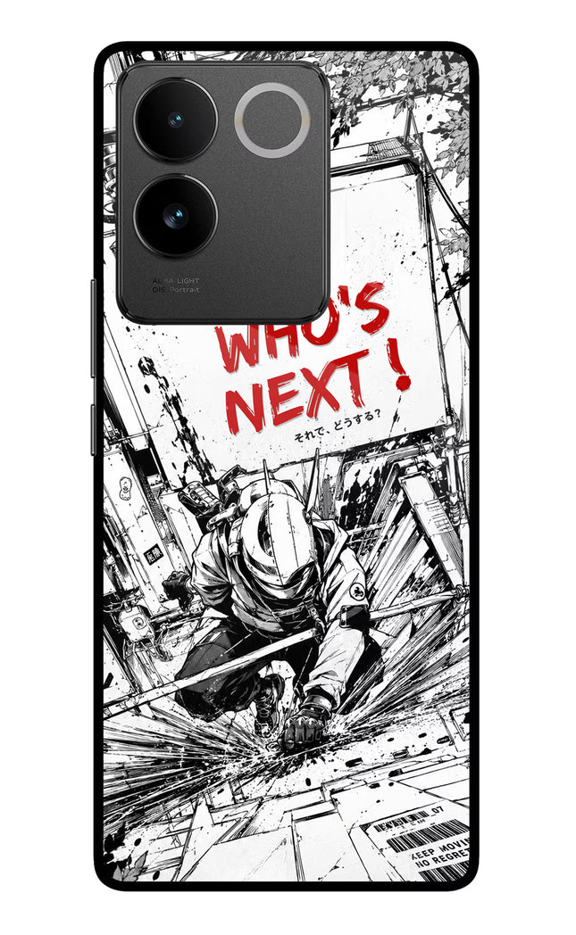 Who's Next Vivo T2 Pro 5G Glass Case