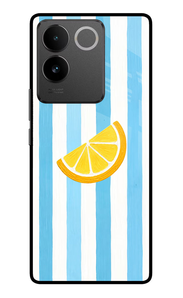 Summer Lemon Vivo T2 Pro 5G Glass Case